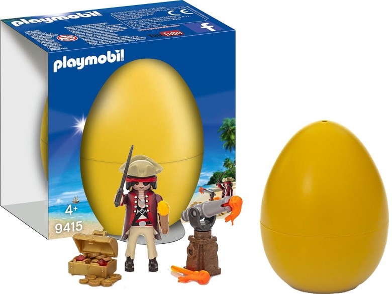 Originale PLAYMOBIL® Pirati 9415 - Pirata Con Cannone