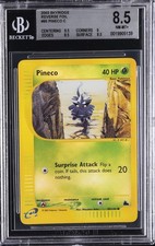 2003 POKEMON: E-CARD SERIES SKYRIDGE: REVERSE FOIL COMMON PINECO BGS 8.5