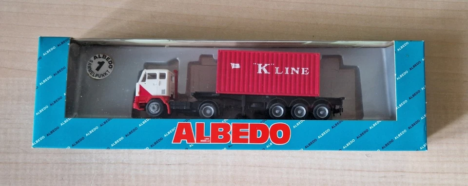 Albedo/Herpa 116129 VOLVO F89 Turbo Kline container 1:87 OVP - Immagine 3 di 3