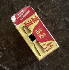 Vintage Hump Hairpin Hold Bob Hair Pins in Original Box 1942 - Full Box 