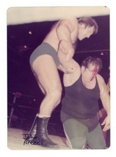 Vintage ‘70s Bruno Sammartino vs. Gorilla Monsoon Type 1 Wrestling Photo 4”x6”
