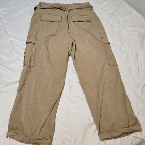 White House Black Market Extra High Rise Tapered Ankle Khaki Pants Size 14 - Bild 4 von 6
