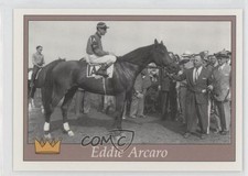 1996 Horse Star Jockeys Guild Eddie Arcaro #15 0s5