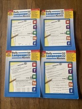 Evan-Moor Daily Language Review 4 Book Lot Gr...