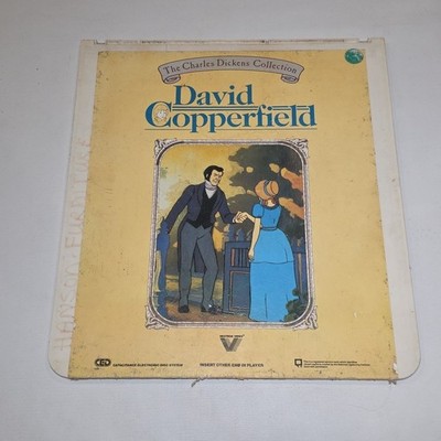 The Charles Dickens Collection DAVID COPPERFIELD 1985 CED VideoDisc Vestron RARE