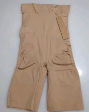 Skims Sheer Seamless High Waisted Mid Thigh Short Size S Clay SH-SHO-2152