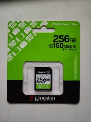 Kingston Canvas Select Plus 256 GB V10 SDXC (sds3-256gb)
