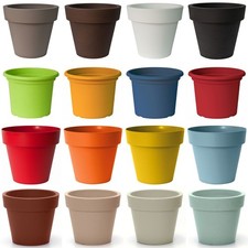 Blumentopf 14 Größen und 18 Farben zur Wahl Kunststoff Blumentöpfe Pflanzkübel