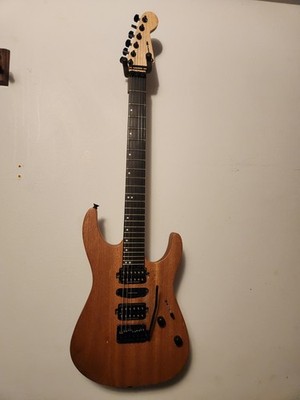 Charvel Pro-Mod DK24 HSH Mahogany Ebony Partscaster  Guitar Natural 