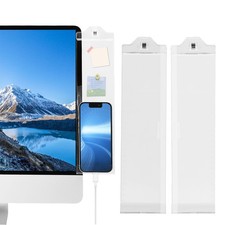 Monitor Memo Board, Acrylic Message Panel Monitor Sticky Note for Computer, T...