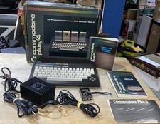 Vintage Commodore Plus/4 Computer W/ Original...