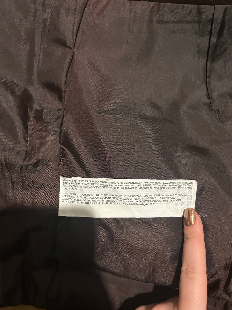 Mango MNG Suede Patchwork Mini Skirt Women’s US 6… - image 7