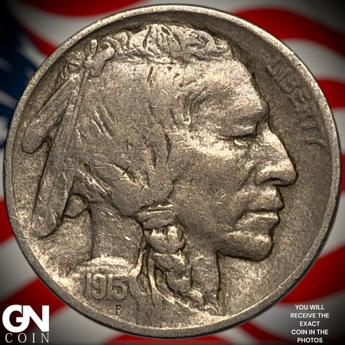 1913 P TYPE 2 Buffalo Nickel Z5631
