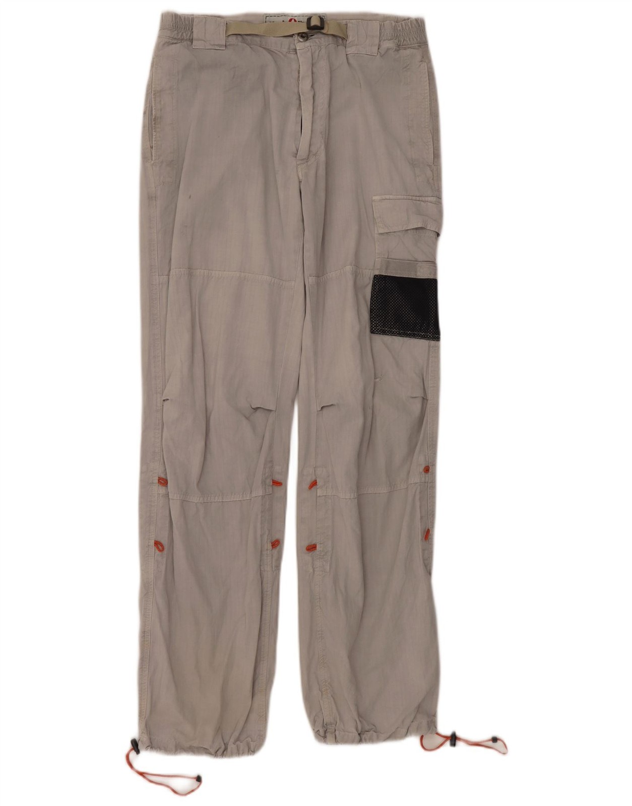 Murphy & Nye Mens Joggers Cargo Trousers W33 L32 Grey Cotton CA07