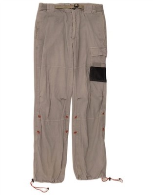 Murphy & Nye Herren Jogginghose Cargo Hose W33 L32 Grau Baumwolle CA07