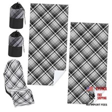 Hahafelt 2 Pack Car Seat Towel Covers with Storage Bag 63 x 32 Inch Athletic