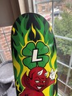 Vintage Y2K Lucky Skateboards Deck NOS 7.5 Devil — photo 4