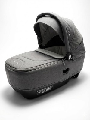 Nuna cari next Babywanne Carrycot Grau mit Matratze Verdeck Anleitung Set