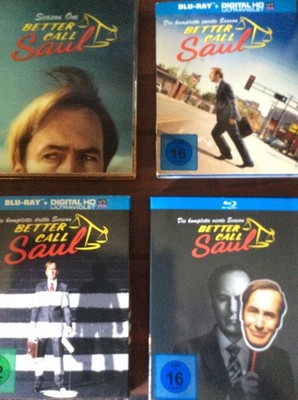 Better call Saul - Staffel 1 2 3 4 [12 BLU RAY] Deutsch TV Serie Bob Odenkirk