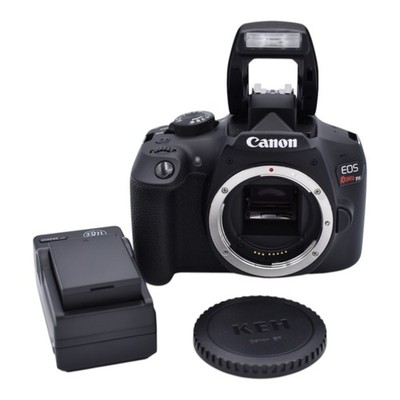 Canon EOS Rebel T6 Digital DSLR Camera Body [With Battery and Charger] (AS IS)