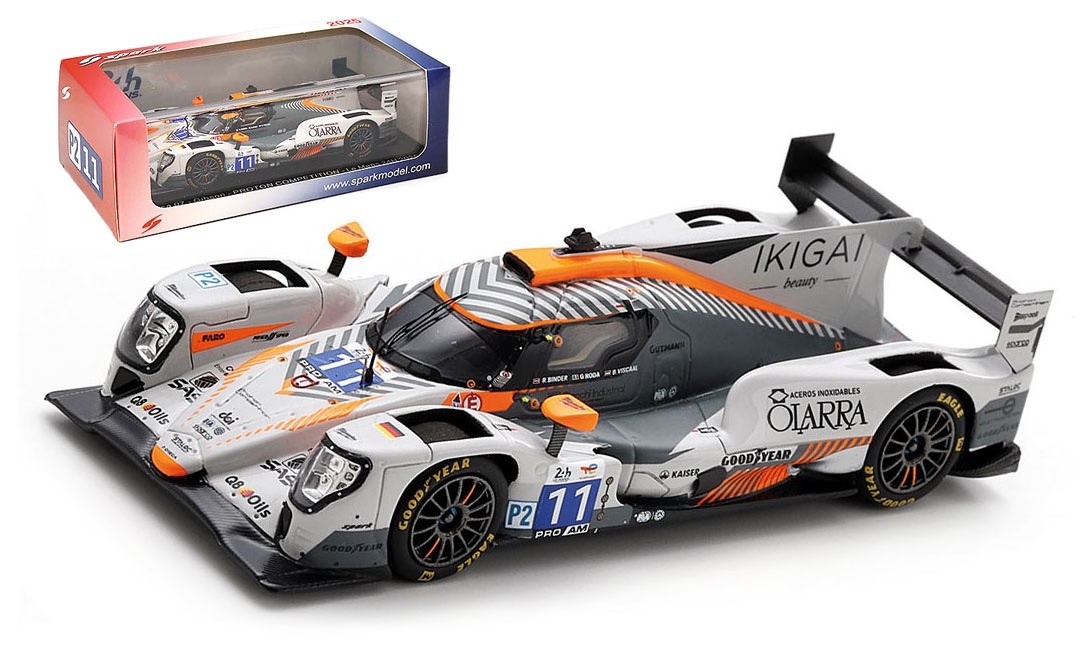 Spark S9273 Oreca 07-Gibson #11 'Proton Competition' Le Mans 2025 - 1/43 Scale