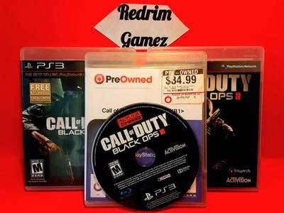Call Of Duty Black Ops Collection Trilogy 1 2 3 Sony PS3 Playstation Video Games