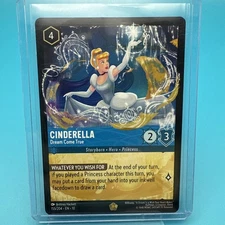 Lorcana Whispers In The Well - Cinderella - Dream Come True 155/204 NON-FOIL