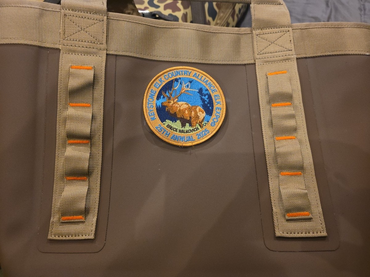 ELK PATCH GREAT ON YETI COOLERS AND BAGS THAT ACCEPT YETI MOUNTS