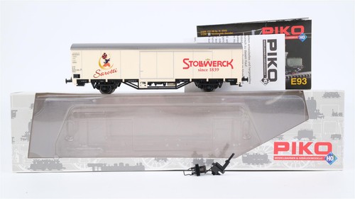Piko H0 95842 Gedeckter Güterwagen IbbhIps379 Stollwerk DB | Zustand: Gebraucht