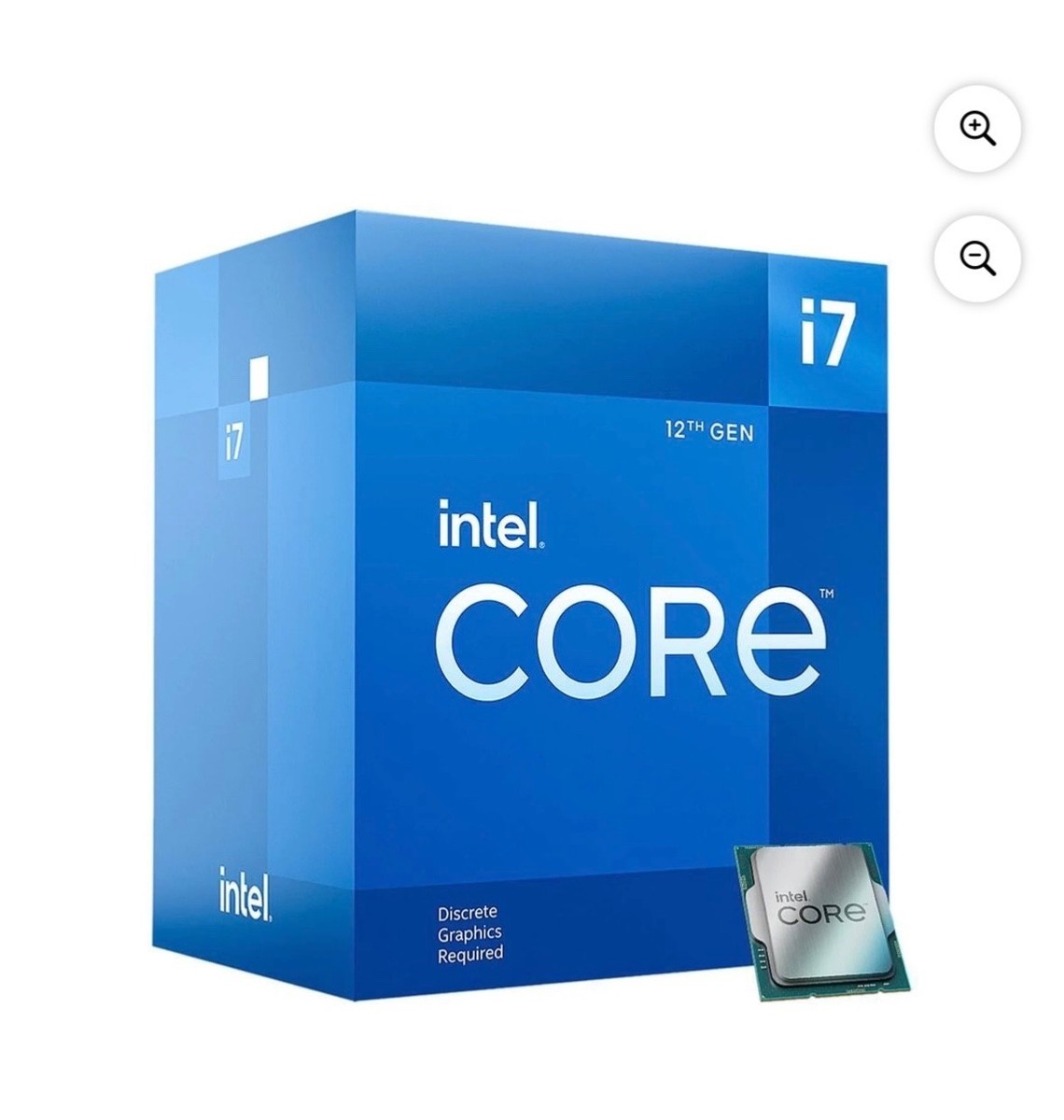 Intel Core i7-12700KF Processor (5 GHz, 12 Cores, FCLGA1700) Box