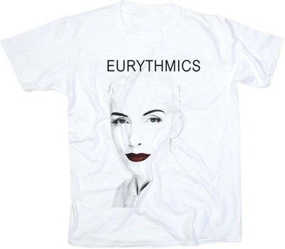 Eurythmics Band White 100% Cotton Shirt Size S to 5XL