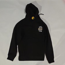 ASSC x Sad Boyz Honey Hoodie Black Gold Anti Social Social Club Size Large
