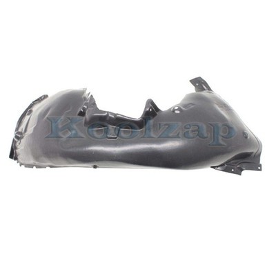 For 2017-2019 A4 Quattro Front Right Inner Fenders Black Plastic Q