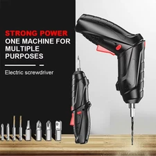 3.6V Electric Screwdriver Rechargeable Cordless Electric Drill Power Tool Set