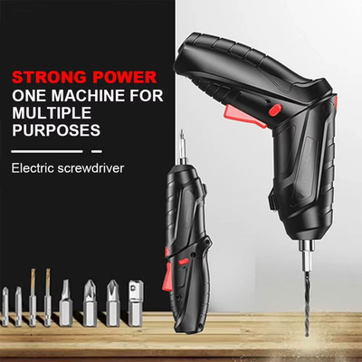 #ad #ad 3.6V Electric Screwdriver Rechargeable Cordless Electric Drill Power Tool Set $11.99