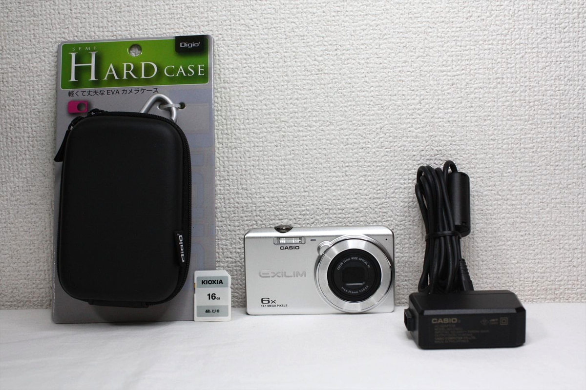 CASIO EXILIM EX-ZS27 Silver 16.1 MP Compact Digital Camera CASIO EXILIM EX-ZS27 Silver 16.1 MP Compact Digital Camera