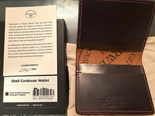 Nomad Shell Cordovan leather wallet