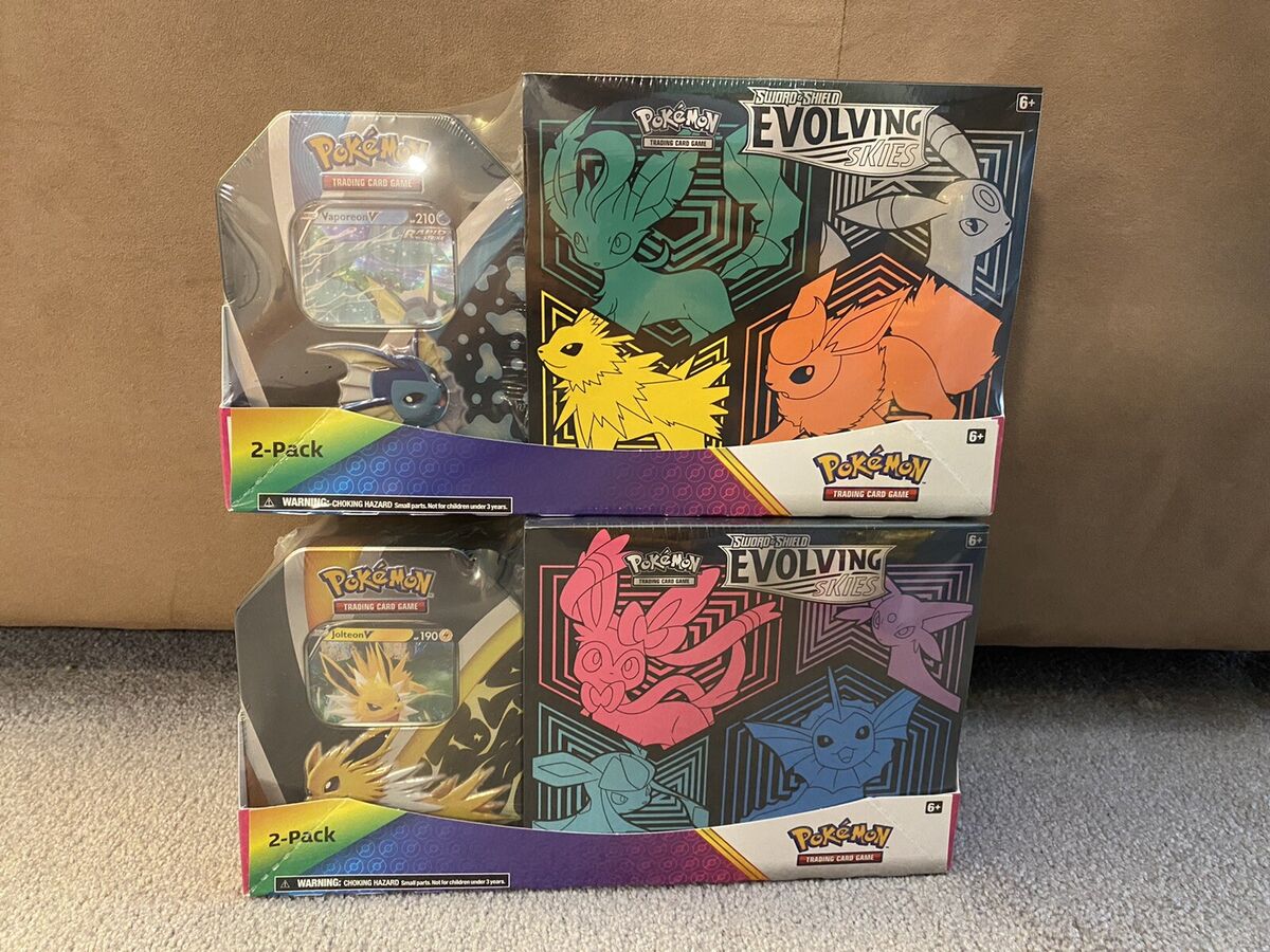 Rare, Last 2 Sets) US PC Exclusive Evolving Skies Elite Trainer Box -  Pokemon TCG, Hobbies & Toys, Toys & Games on Carousell