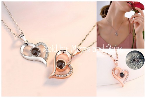 Love Pendant Projection Necklace 