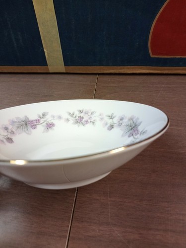 Rosenthal Continental China Amethyst Berry Dessert Bowl 5 inch  - Picture 3 of 4