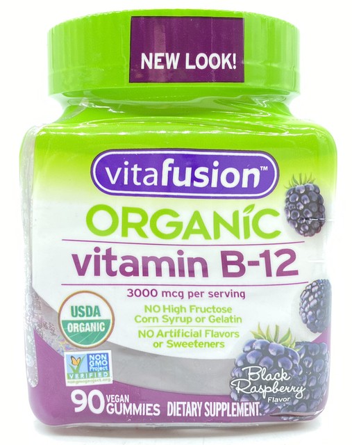 vitafusion Organic B12 Gummy Vitamin 90 Count for sale online eBay