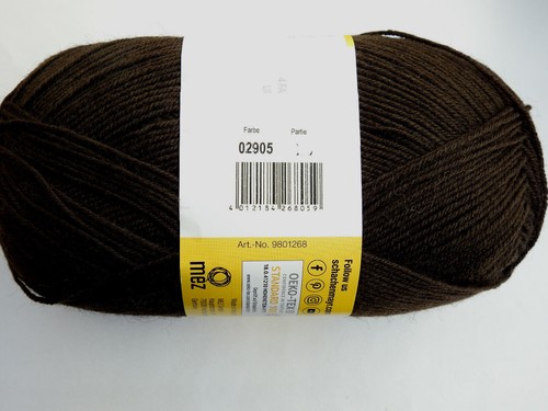 (70,00€/kg) *Regia 4-fädig uni* 4 fach Regia Sockenwolle 100g Knäuel - Bild 4 von 4