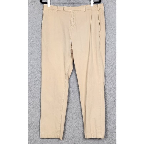 J MCLAUGHLIN Pants Mens Size 34 Beige Tan Measure 34X28" 100 PIMA COTTON eBay