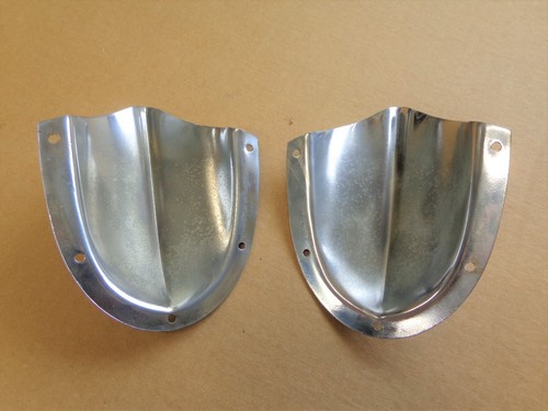 Vintage Pair Air Scoop Vents off of a 1960 Chris Craft Sea Skiff Boat - Picture 8 of 11