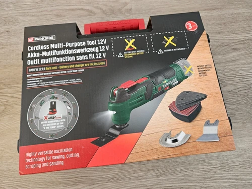 NEU PARKSIDE Akku-Multifunktionswerkzeug PAMFW 12 E4 +Koffer ohne Akku Ladegerät