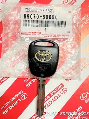 Toyota Land Cruiser 1998-2002 Transmitter Blank Remote Key Genuine