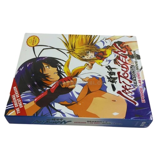 Ikki Tousen Anime UNCUT DVD Season 1-4 (Eps. 1-49End + Movie + 8 OVA) ENG DUBBED - Imagen 4 de 7