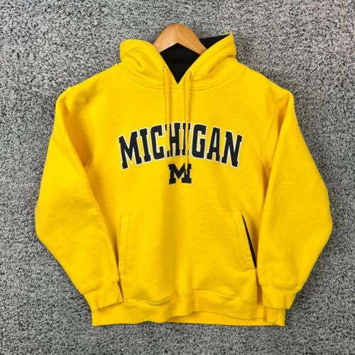 Vintage Michigan Wolverines Sweater Adult Large Hoodie Sweatshirt Y2K Mens L