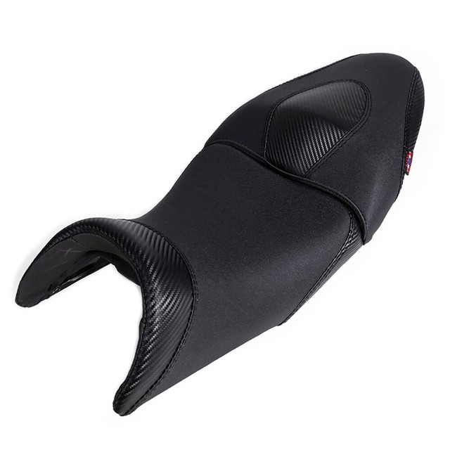 FIT KAWASAKI Z125 PRO 1720 REPLACEMENT SEAT COVER PAD BLACK STITCH