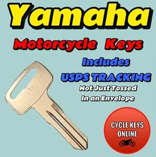 1970's - 80's Yamaha Motorcycle keys Cut by Code key to codes 3651-3700